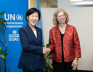 UNEP 사무총장 면담 및 2025년 세계 환경의 날 한국 유치 발표