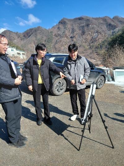 동강유역 생태복원사업 현장점검 실시