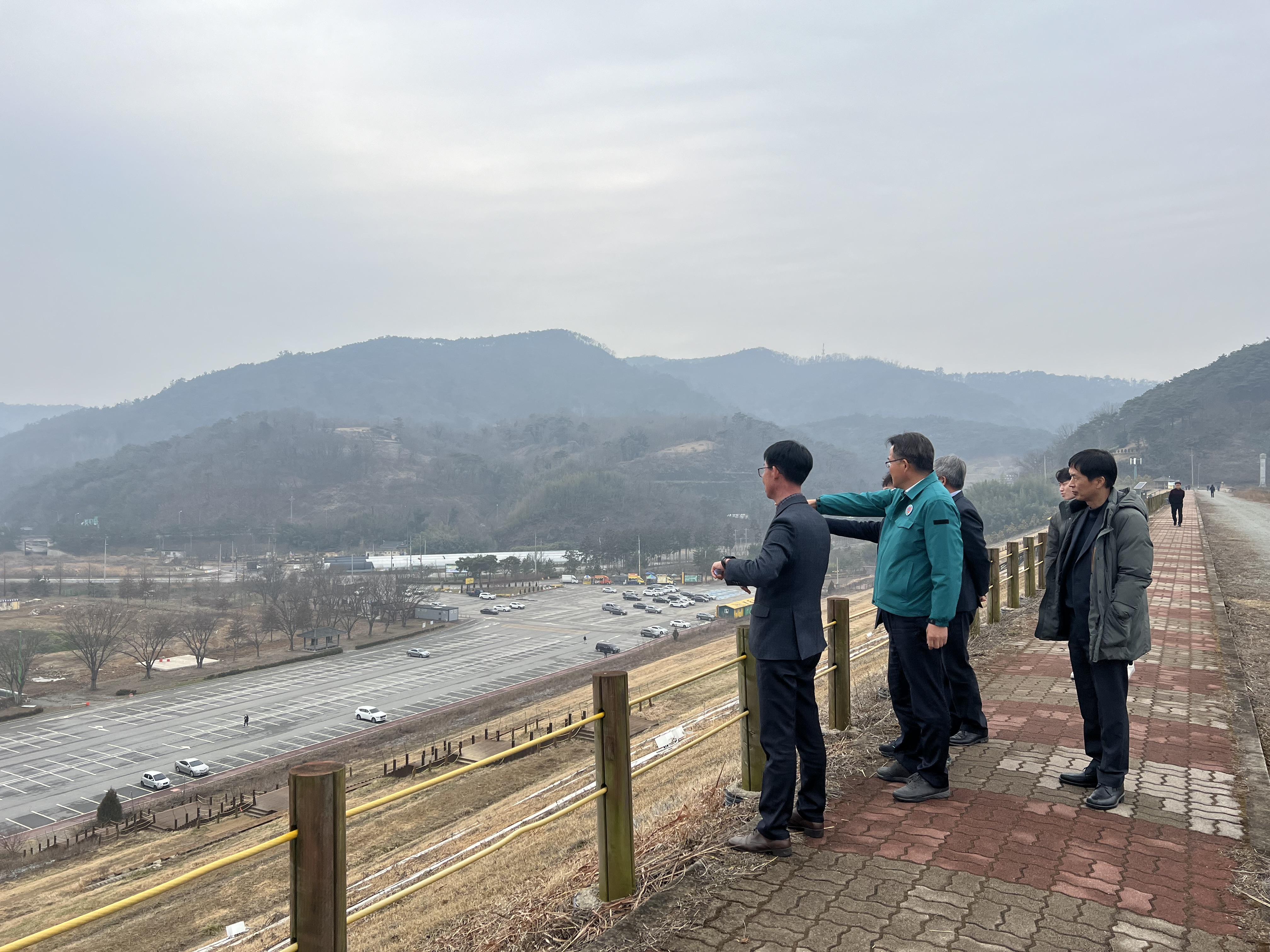 국가하천 승격 하천(황룡강) 점검 큰이미지