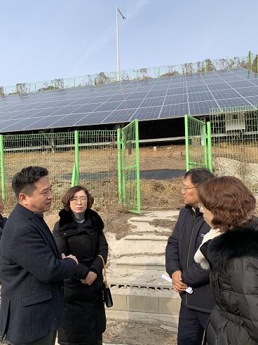 안성시 주민주도형 재생에너지 마을 현장방문