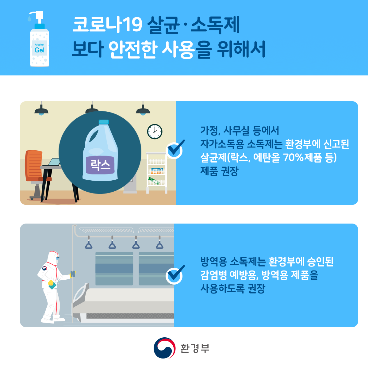 사무실완벽소독! 살균소독제  훼밀리키퍼 추천